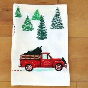 Hallmark Christmas Kitchen Towel - Mistle-Towing Get Carried Away